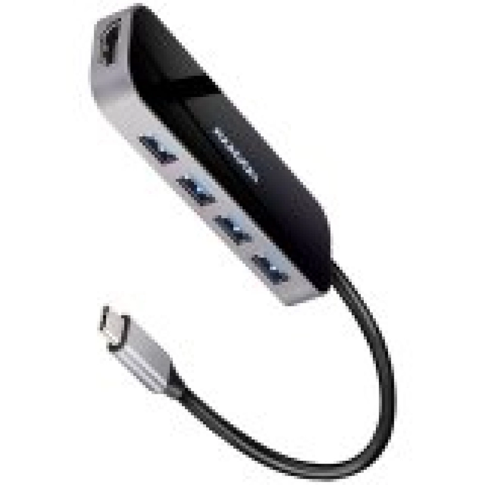 I/O HUB USB-C 6IN1/0.2M HMC-6H4A AXAGON