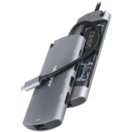 I/O HUB USB-C 6IN1 SATA M.2/0.18M HMC-6M2 AXAGON
