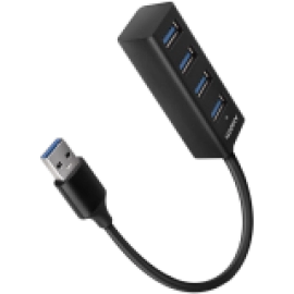 I/O HUB USB3.2 4PORT MINI/1.2M HUE-M1AL AXAGON