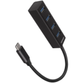 I/O HUB USB-C 4PORT MINI/0.2M HUE-M1C AXAGON