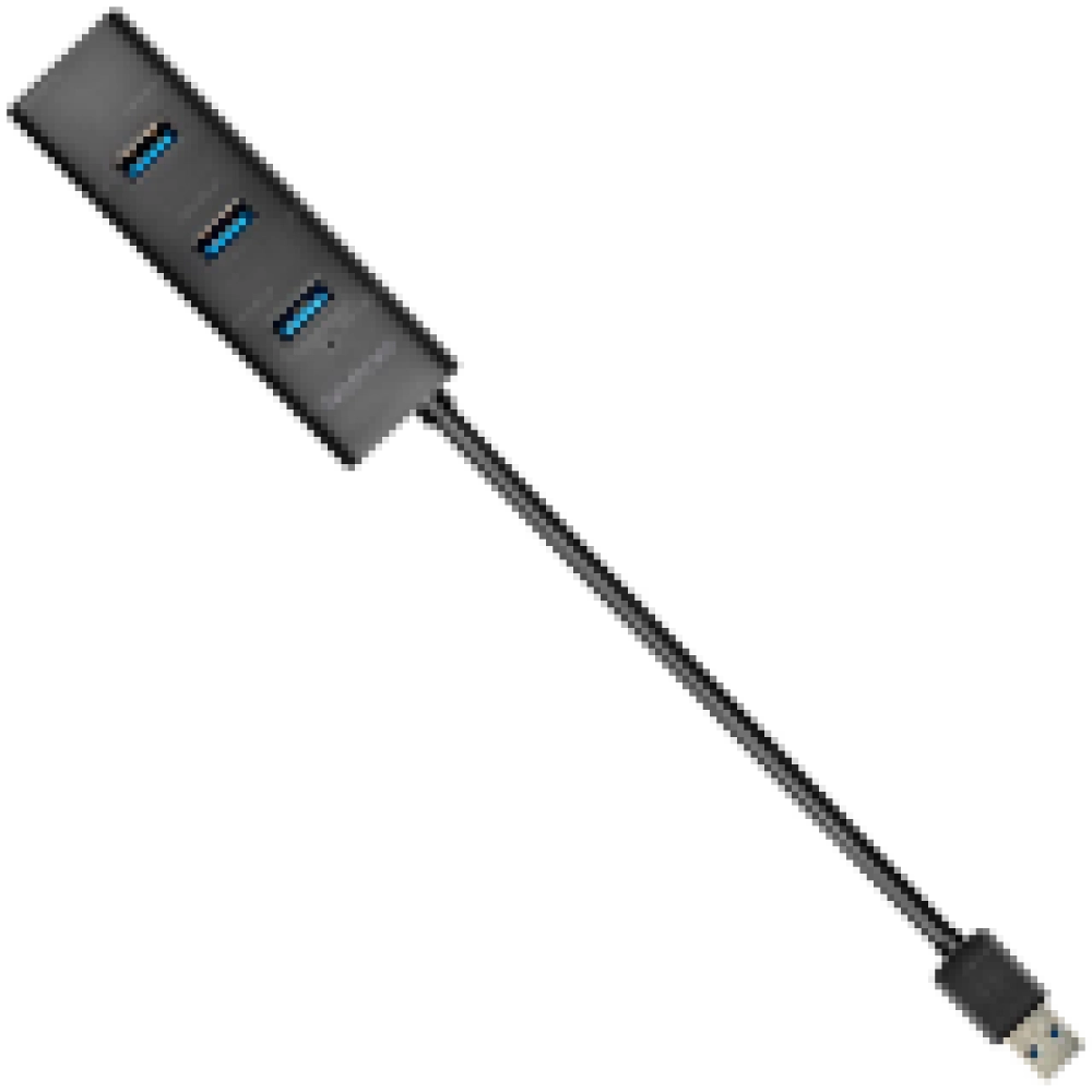I/O HUB USB3.0 4PORT CHARGING/0.3M HUE-S2B AXAGON