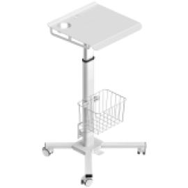 NB ACC MOBILE DESK ADJUSTABLE/WHITE LMG30-W ONKRON