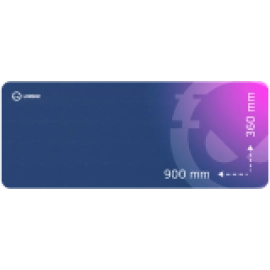 Lorgar Main 139, Gaming mouse pad, High-speed surface, Purple anti-slip rubber base, size: 900mm x 360mm x 3mm, weight 0.6kg