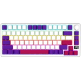 LORGAR KBP7075W, Wireless 75% Mechanical Gaming Keyboard Pro, White, EN layout
