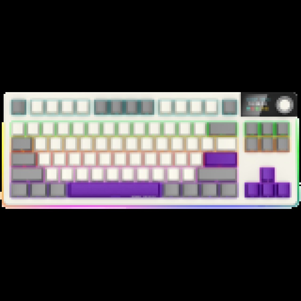 LORGAR KBP70TKLW, Wireless TKL Mechanical Gaming Keyboard Pro, Beige, EN layout