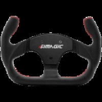 SIMAGIC C-Shaped Steering wheel without HUB, 325mm, Leather. S405