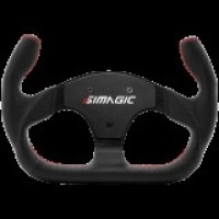 SIMAGIC C-Shaped Steering wheel without HUB, 325mm, Leather. S405