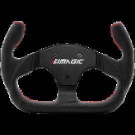 SIMAGIC C-Shaped Steering wheel without HUB, 325mm, Leather. S405