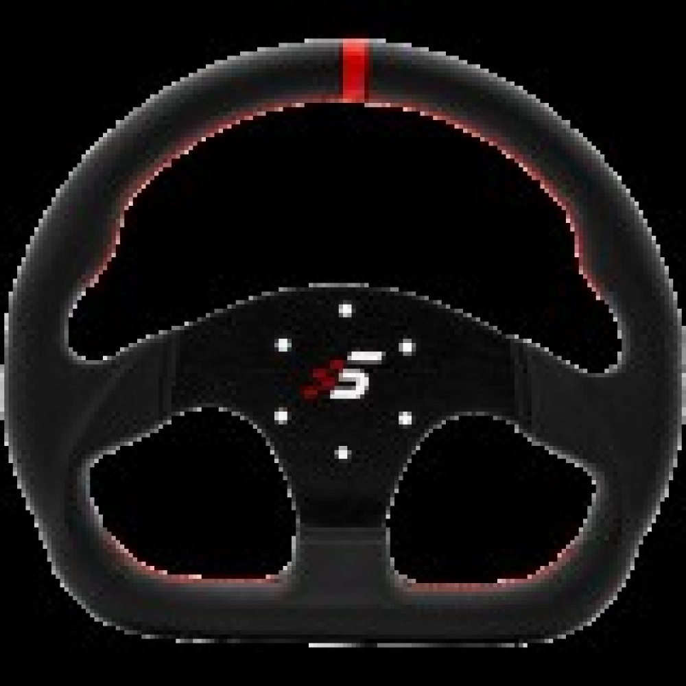 SIMAGIC D-Shaped Steering wheel without HUB, 325mm, Leather. S403