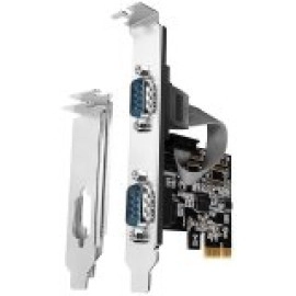NET CARD PCIE 2PORT 250KBPS/SP&LP PCEA-S2N AXAGON