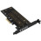 SSD ACC ADAPTER NVME/SATA/M.2/SP&LP PCEM2-D AXAGON