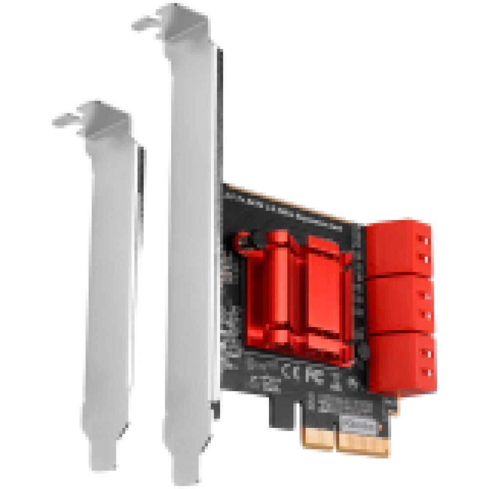 SSD ACC I/O CONTROLLER PCIE/6XSATA 6G PCES-SA6 AXAGON