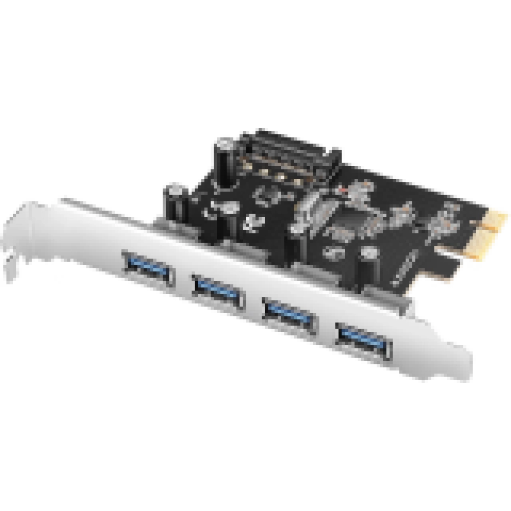 I/O CARD USB2 PCIE 4PORT/PCEU-430RS AXAGON