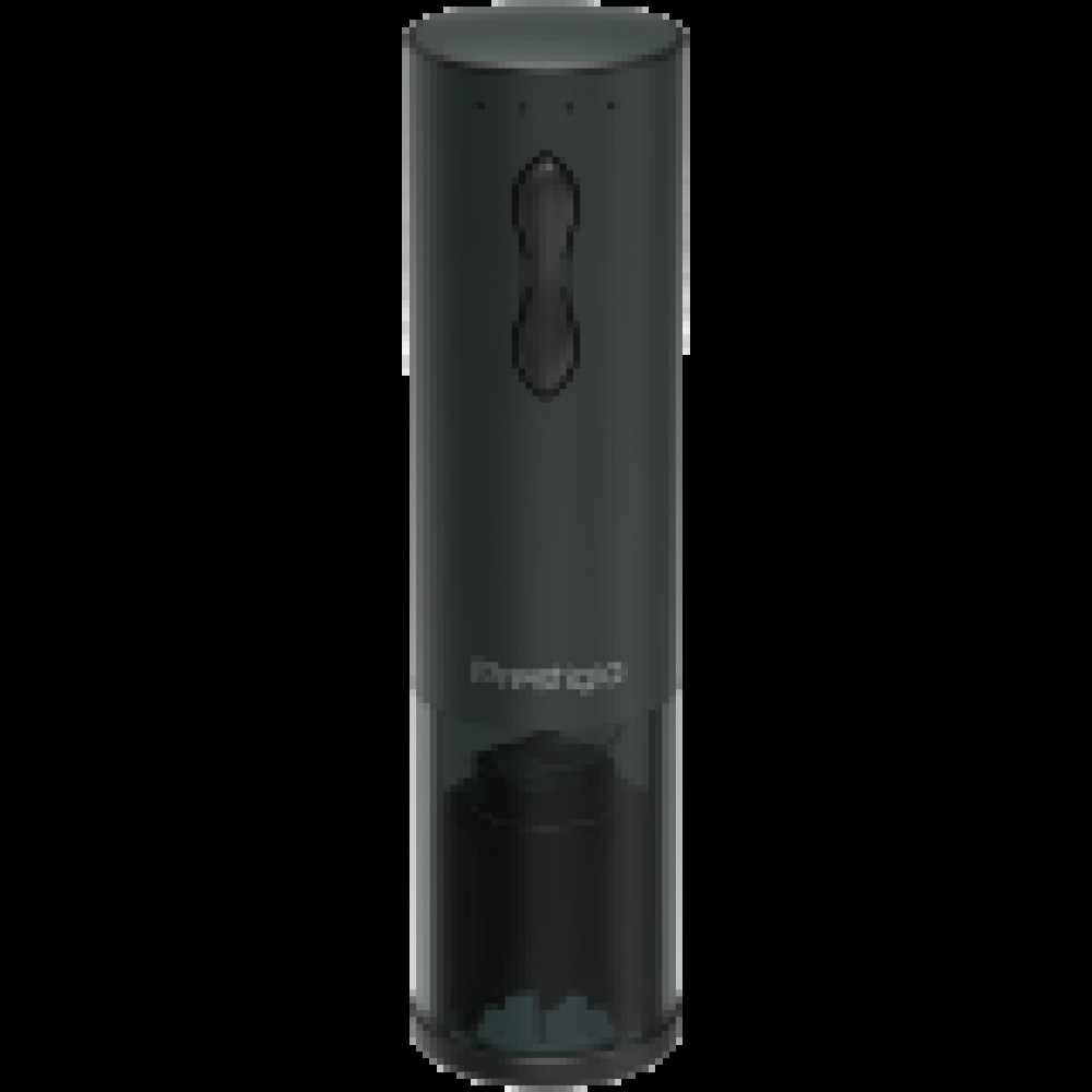 Bolsena, Electric wine opener with Prestigio Logo, aerator , vacuum preserver, Black color