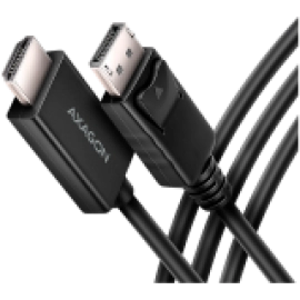CABLE DP TO HDMI 1.8M/RVD-HI20C2 AXAGON