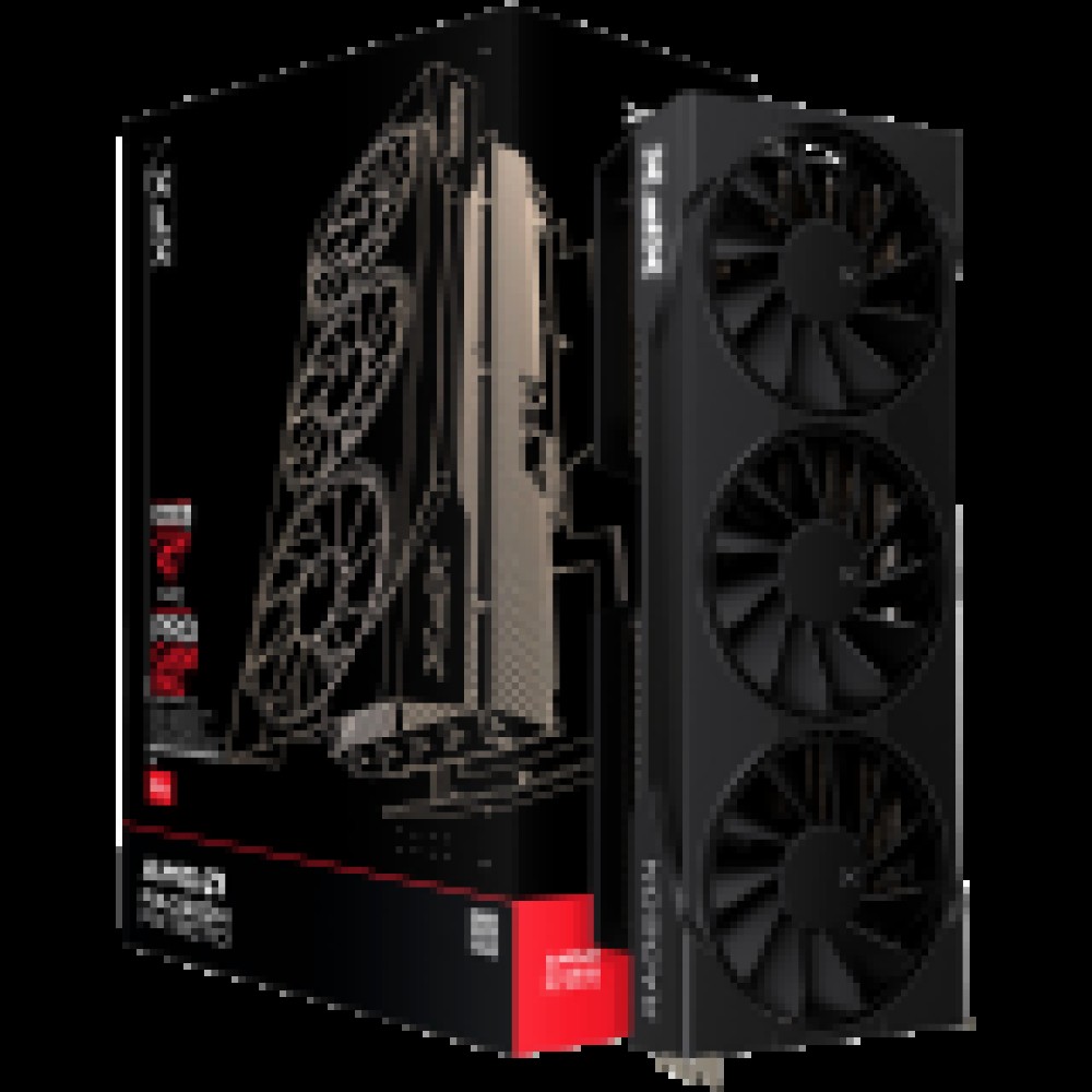 XFX Swift AMD Radeon RX 9070 OC Triple Fan Gaming Edition with 16GB GDDR6 HDMI 3xDP AMD RDNA 4