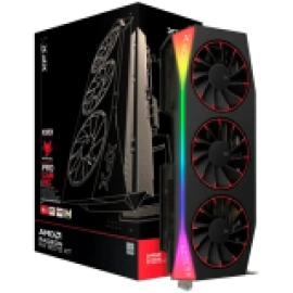 XFX Mercury AMD Radeon RX 9070XT OC Magnetic Air Edition with RGB 16GB GDDR6 HDMI 3xDP, AMD RDNA 4