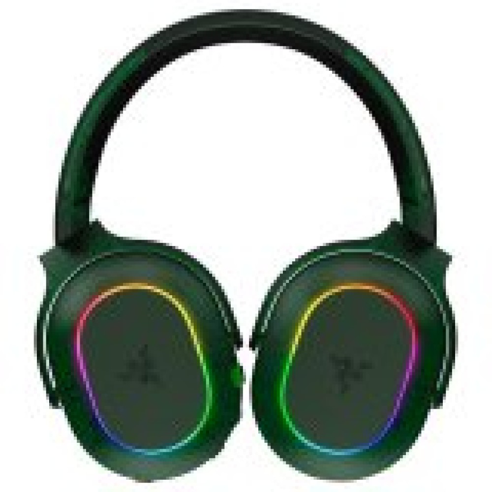 Razer Barracuda X Chroma Phantom Green Edition, Gaming Headset, Black, Oval Ear Cushions, 2.4 GHz Wireless / Bluetooth, Breathable Fabric with Memory Foam Cushions, Detachable Razer HyperClear Cardioid Mic, 7.1 Surround sound