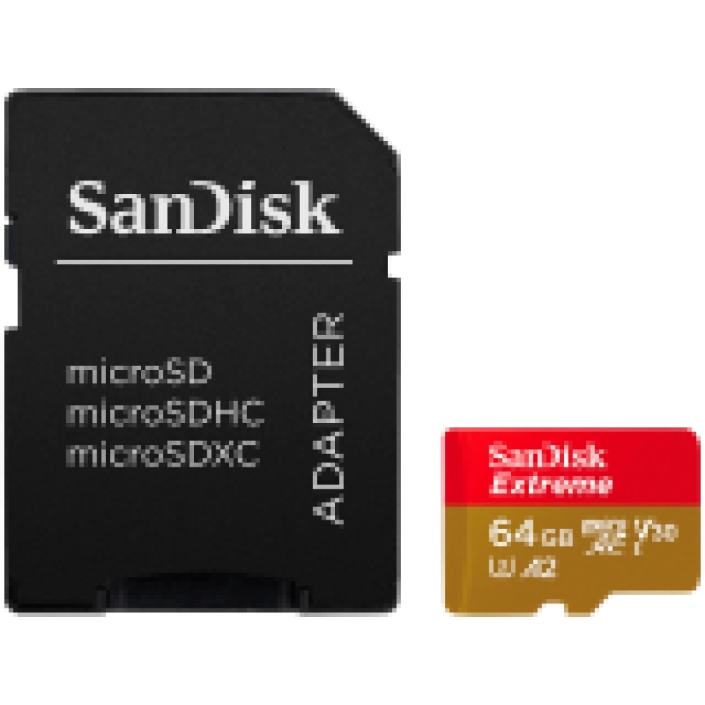 MEMORY MICRO SDXC 64GB UHS-I/W/A SDSQXAH-064G-GN6MA SANDISK