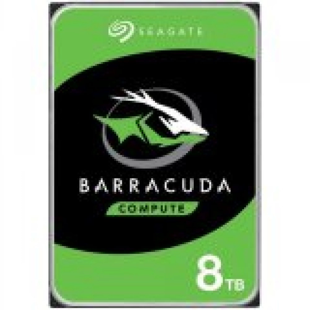 HDD|SEAGATE|Barracuda|8TB|SATA 3.0|256 MB|5400 rpm|Discs/Heads 4/8|3,5