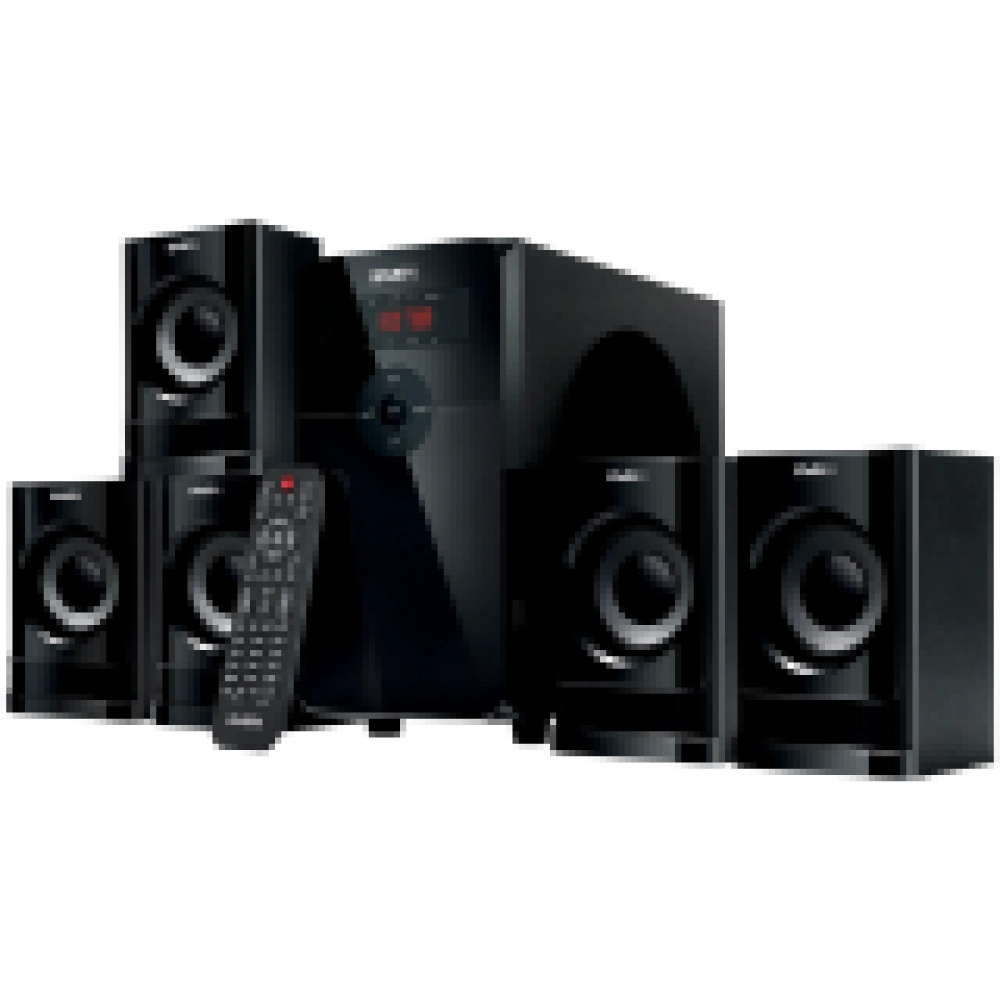 Speakers SVEN HT-201, black (80W, Bluetooth, FM, USB/SD, Display, RC unit)