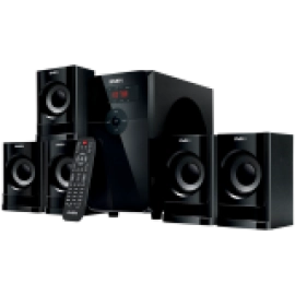 Speakers SVEN HT-201, black (80W, Bluetooth, FM, USB/SD, Display, RC unit)