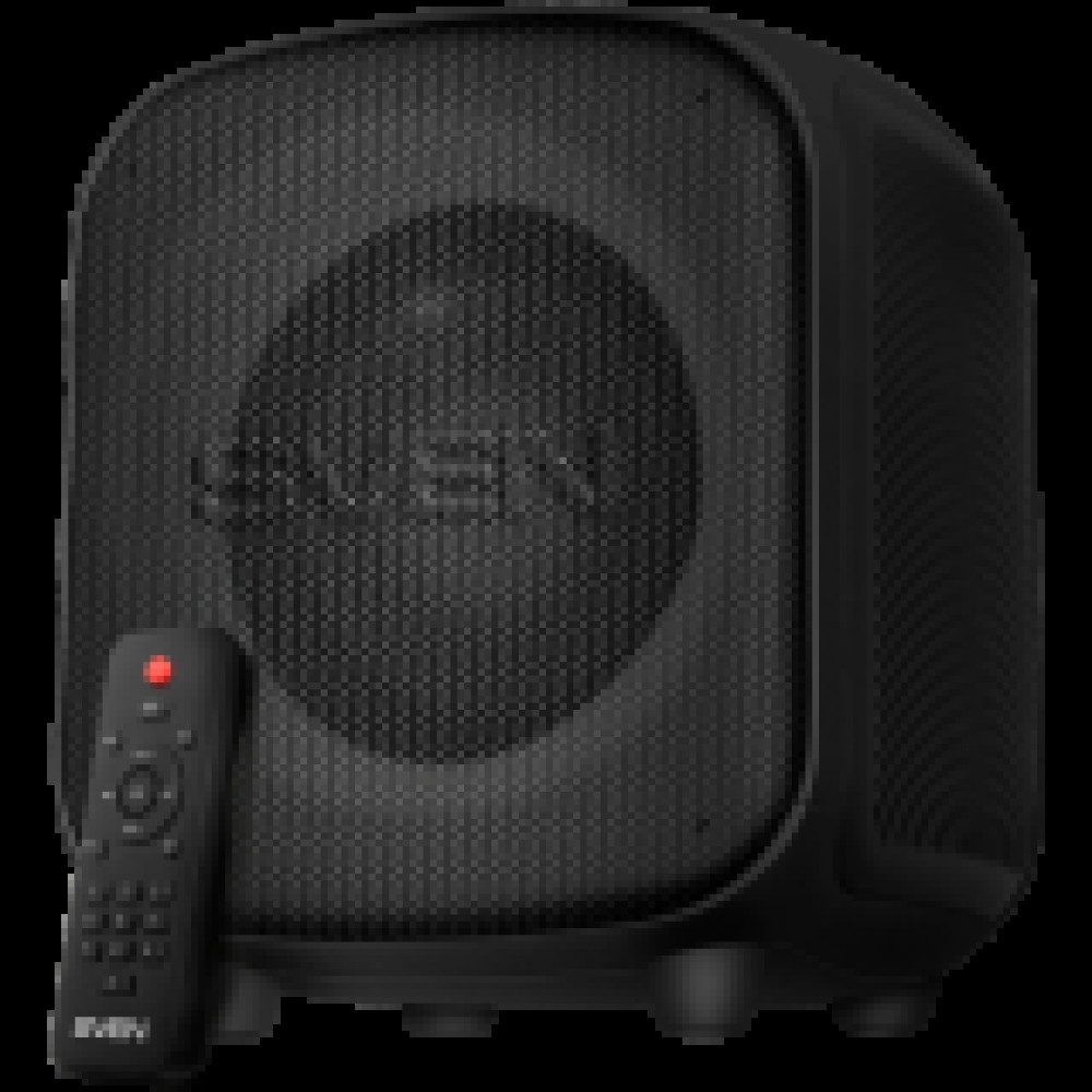 Speaker SVEN PS-555, black, power output 65 W (RMS), TWS, Bluetooth, USB, microSD, RC, lithium battery