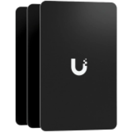 A pack of 10 highly-secure NFC cards used for access control within UniFi. Color - Black