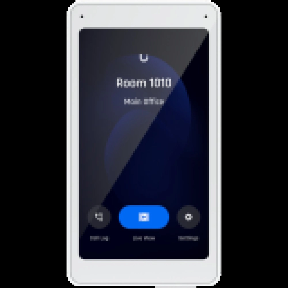 Ubiquiti UA-Intercom-Viewer Display that pairs with the Access Intercom for visitor screening and remote access control, to mount in multiple locations throughout your building.