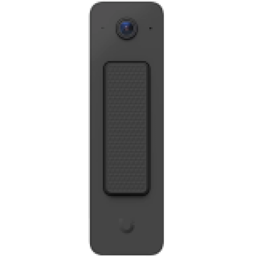 Ubiquiti Doorbell Lite - Compact PoE video doorbell with two-way audio and versatile mounting options, black.