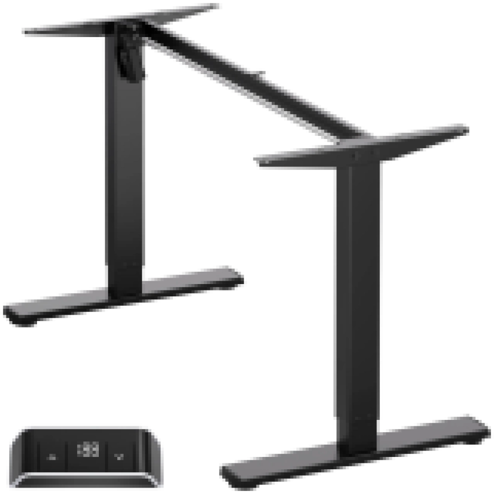 DESK FRAME MOTORISED/BLACK WDF221E-B ONKRON