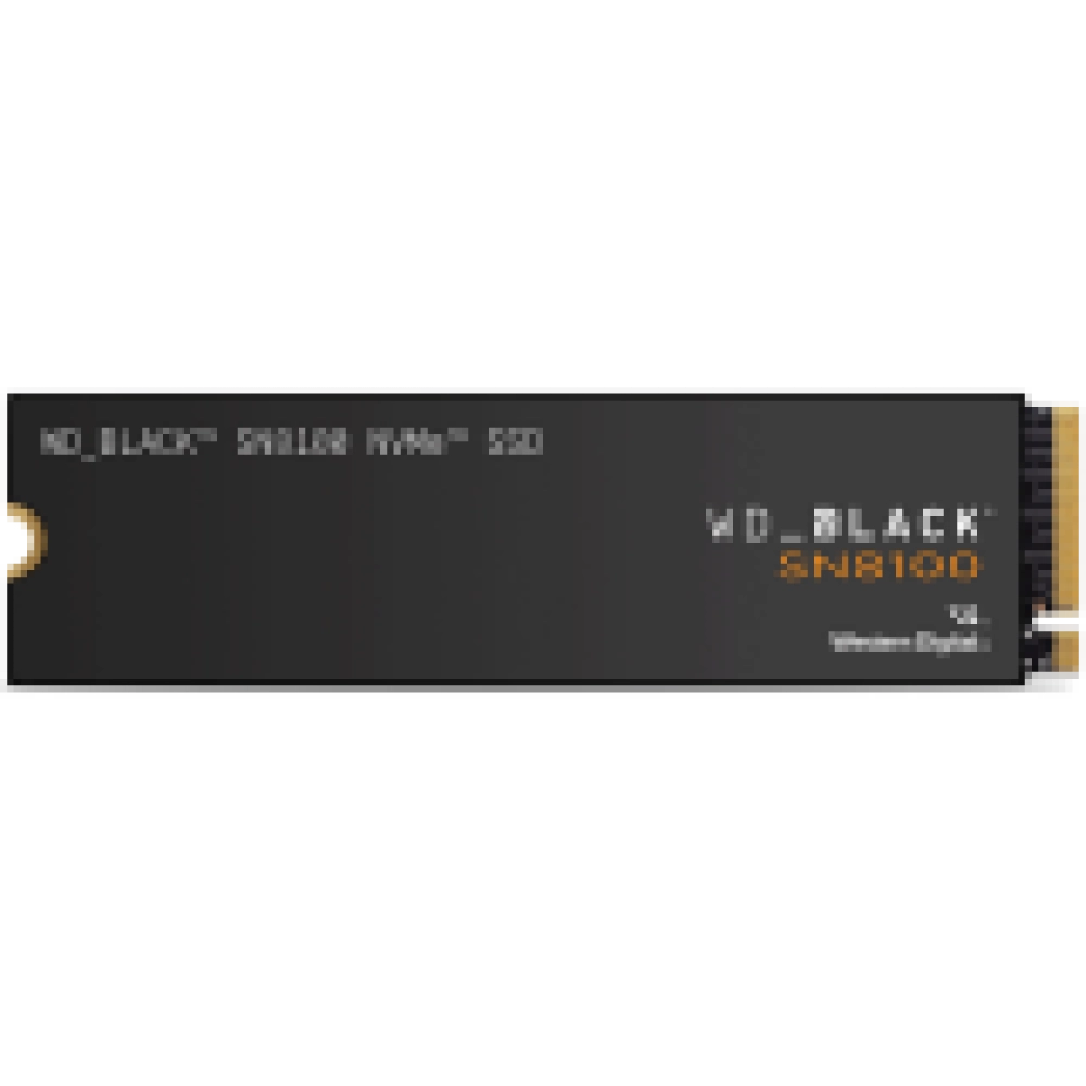 SSD|SANDISK|2400xTBW rating|NVMe Yes|PCI Express 5.0|M.2|2000 GB|POWERED BY SANDISK|Black SN8100|WDS200T1X0M
