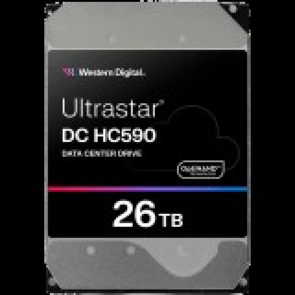 HDD Server WD/HGST ULTRASTAR DC HC590 (3.5’’, 26TB, 512MB, 7200RPM, SATA 6Gb/s, 512E SE NP3) SKU: 0F65672