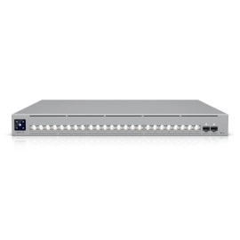 Switch|UBIQUITI|Switch type Managed|Switch layer L2/L3|Rack mounting Yes|Stackable Yes|Form factor 1U|24xRJ-45 ports|RJ-45 Ports Type 10G Ethernet (100/1000/10000)|8x2.5G Ethernet (copper) ports quantity|16x10G Ethernet (copper) ports quantity|2xSFP28 por