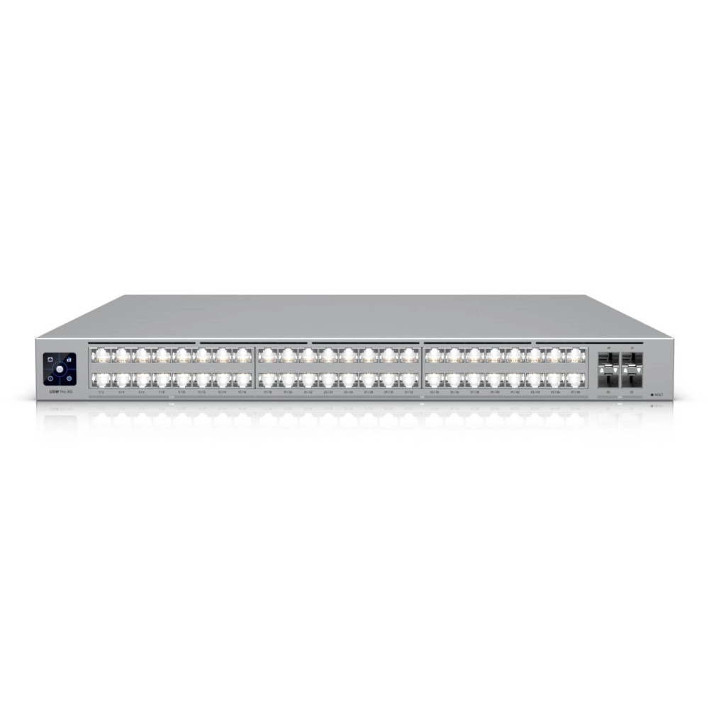 Switch|UBIQUITI|Switch type Managed|Switch layer L2/L3|Rack mounting Yes|Stackable Yes|Form factor 1U|48xRJ-45 ports|RJ-45 Ports Type 10G Ethernet (100/1000/10000)|16x2.5G Ethernet (copper) ports quantity|32x10G Ethernet (copper) ports quantity|4xSFP28 po