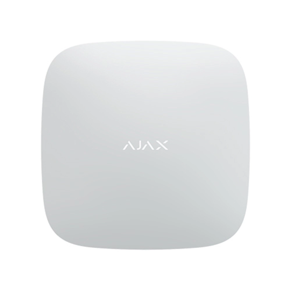 Ajax Hub 2 Plus control panel (white)