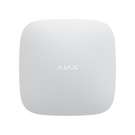 Ajax Hub 2 Plus control panel (white)
