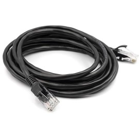 Cable Cat5E UTP, 3m, black