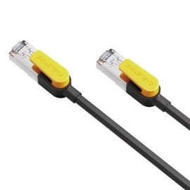 Cable Cat7 S/STP, 0.5m, black