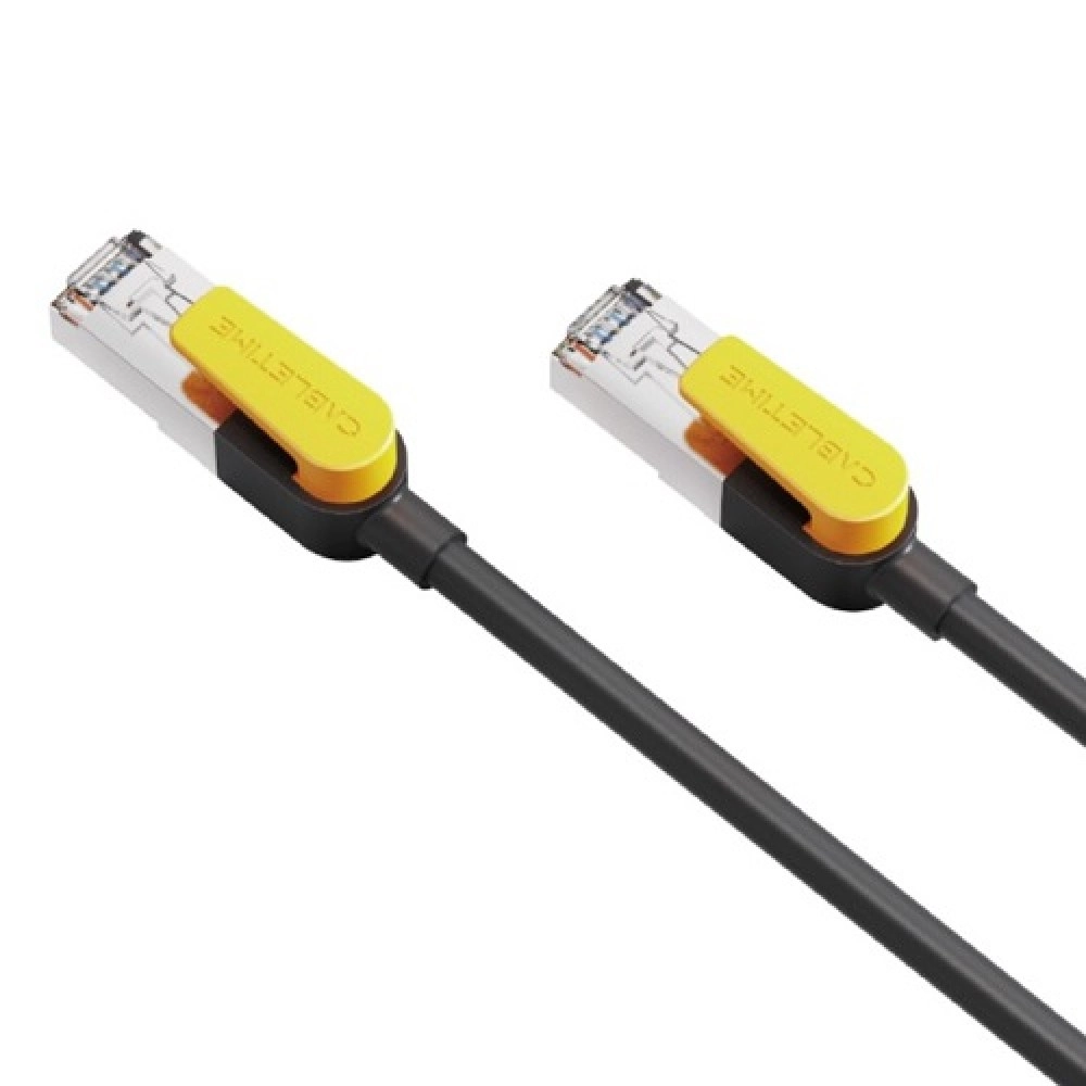 Cable Cat7 S/STP, 3m, black