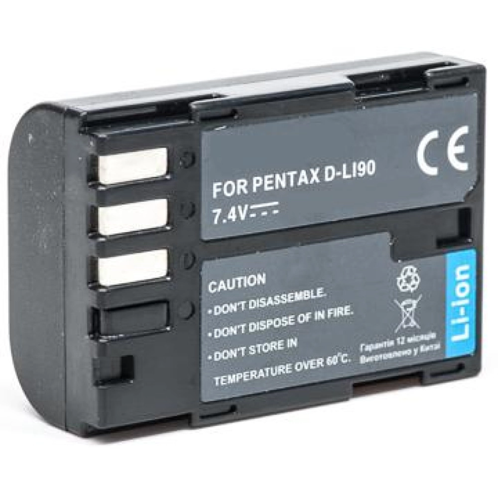 Pentax, battery D-Li90