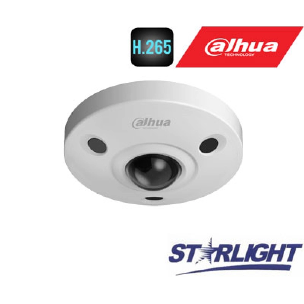 NET CAMERA 12MP FISHEYE DOME/IPC-EBW81242-AS-S2 DAHUA