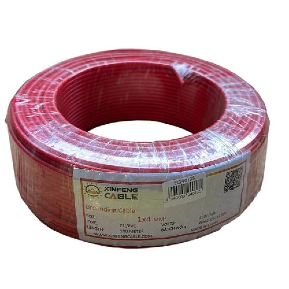 Grounding Cable, cooper, 4 mm2, 100m