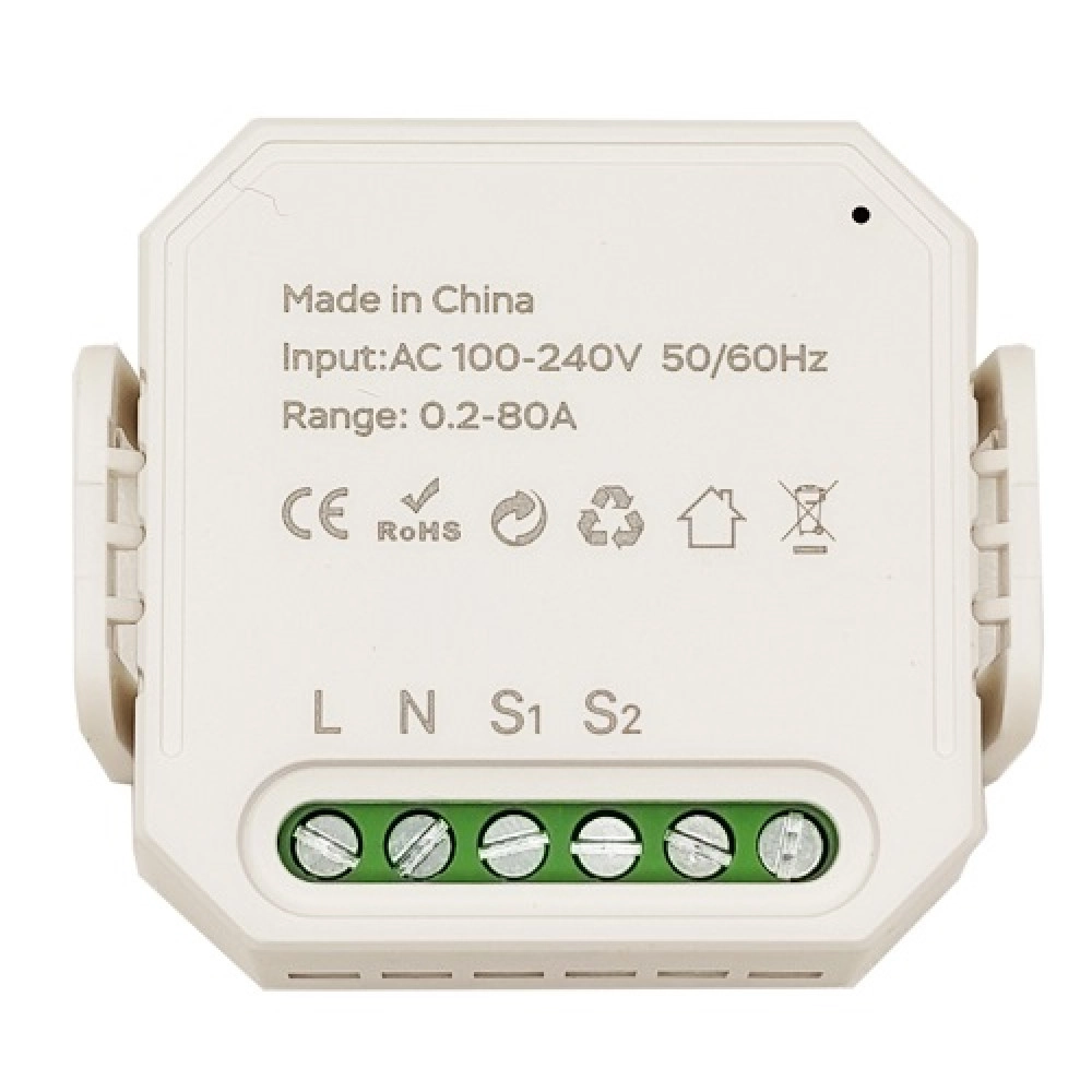 Smart Energy Meter, 1P+N, 80A, Wi-Fi, Tuya