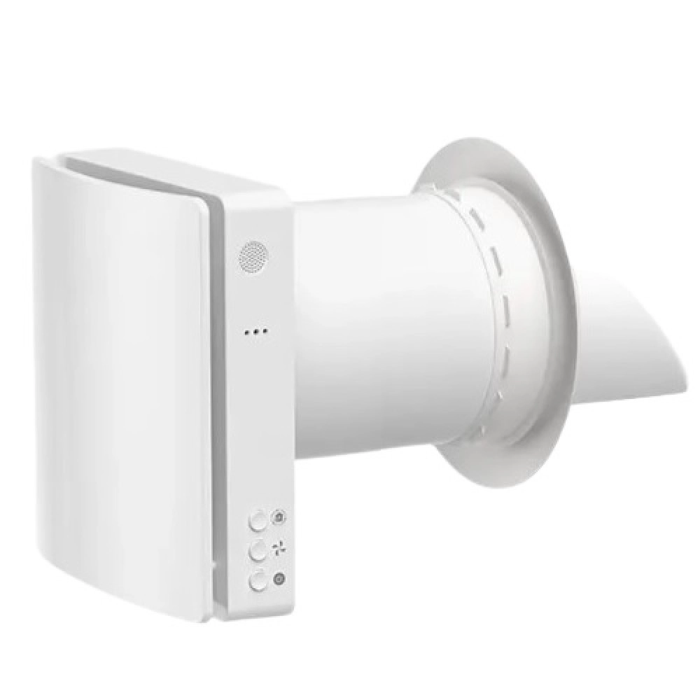 Recuperator for thin Wall, Single-Room upto 46m2, with Humidity Sensor, Wi-Fi, Tuya, white          