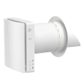 Recuperator for thin Wall, Single-Room upto 46m2, with CO2 Sensor, Wi-Fi, Tuya, white               