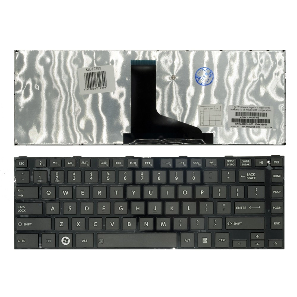 Keyboard TOSHIBA Satellite: L800, L805, L830, C800, C800D