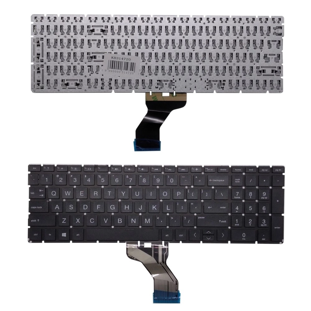 Keyboard HP 255 G8, without frame, US