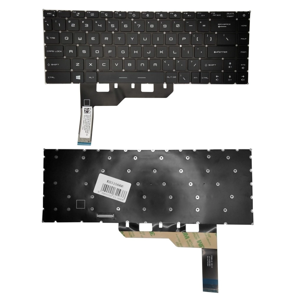 Keyboard MSI GE66 with backlit (US)