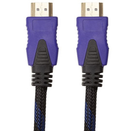 Cable HDMI - HDMI, 25m, 1.4 ver., Nylon, gold plated